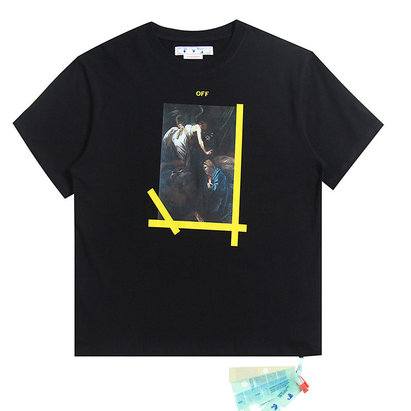 Off-White Logo Graphic T-Shirt (Black/White)
