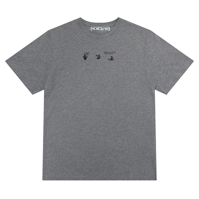 Off-White Graphic T-Shirt (White/Black/Gray)