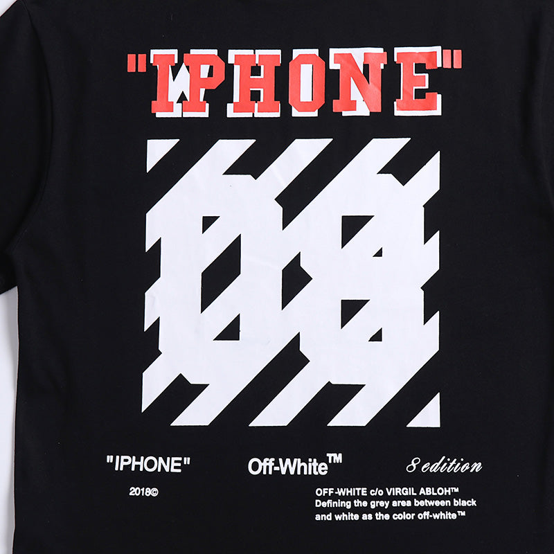 OFF-WHITE Numbers & Letters Print T-Shirt