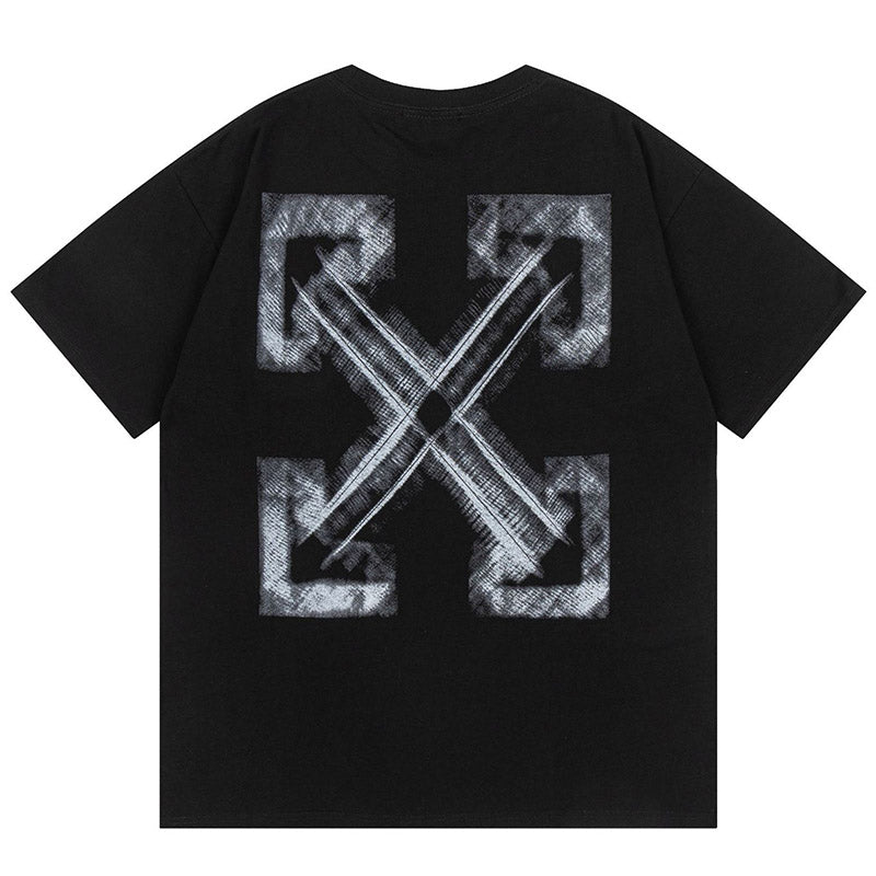 Off-White Vibe Arrow T-Shirt — Red / Black / White