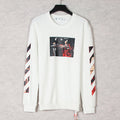 OFF-WHITE Caravaggio Oil Painting Graphic Pullover Sweatshirt