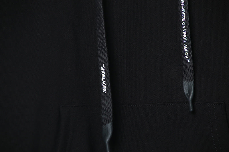 OFF-WHITE Logo Drawstring Hoodie
