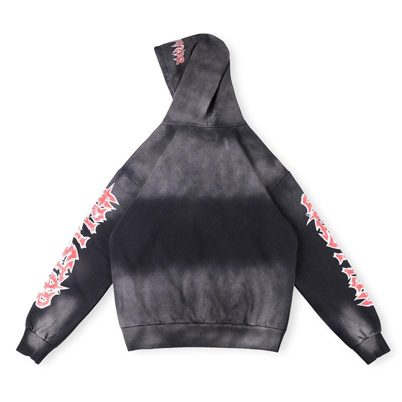 Hellstar Stars Shine Graffiti Hoodie