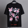 OFF-WHITE Bee Flower Arrow Pattern T-Shirt