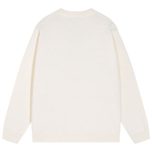 AMIRI Distressed Arts District Cotton Sweater