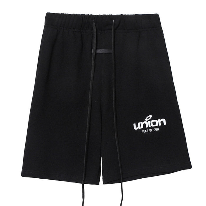 Fear of God Essentials x Union Shorts – White / Black / Green