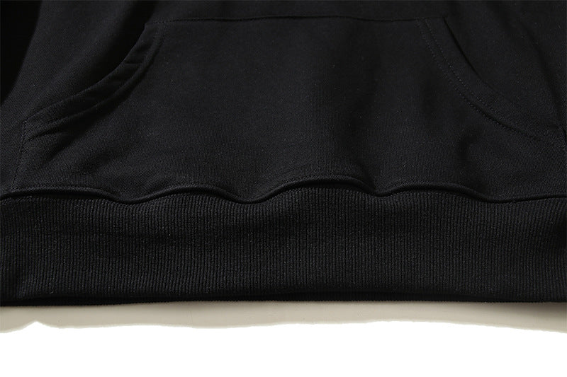 OFF WHITE Caravaggio Pink Taped Diptych Hoodie – White & Black