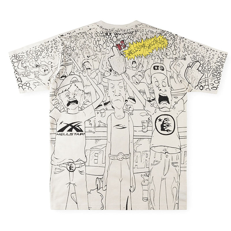 Hellstar Records X Htv tee