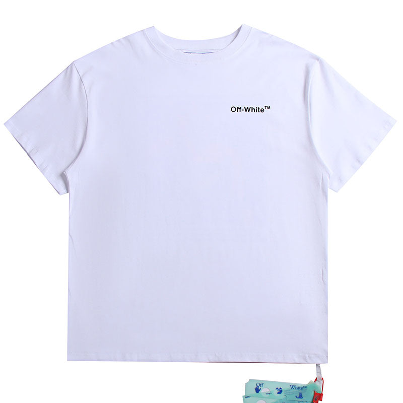 Off-White Oil Painting Series Patterns T-Shirt
