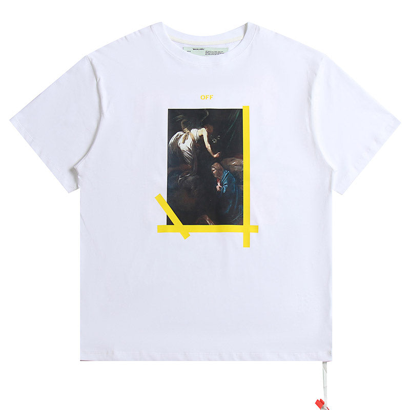 Off-White Logo Graphic T-Shirt (Black/White)