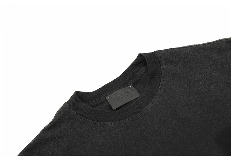 Fear of God 1977 Flocked & Glued FOG Vintage Washed T-Shirt – Black / Red / Royal Blue