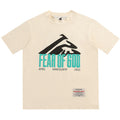Fear of God x RRR123 Washed & Distressed T-Shirt – Apricot / Black