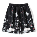 OFF-WHITE Seeing Things Allover Print Shorts