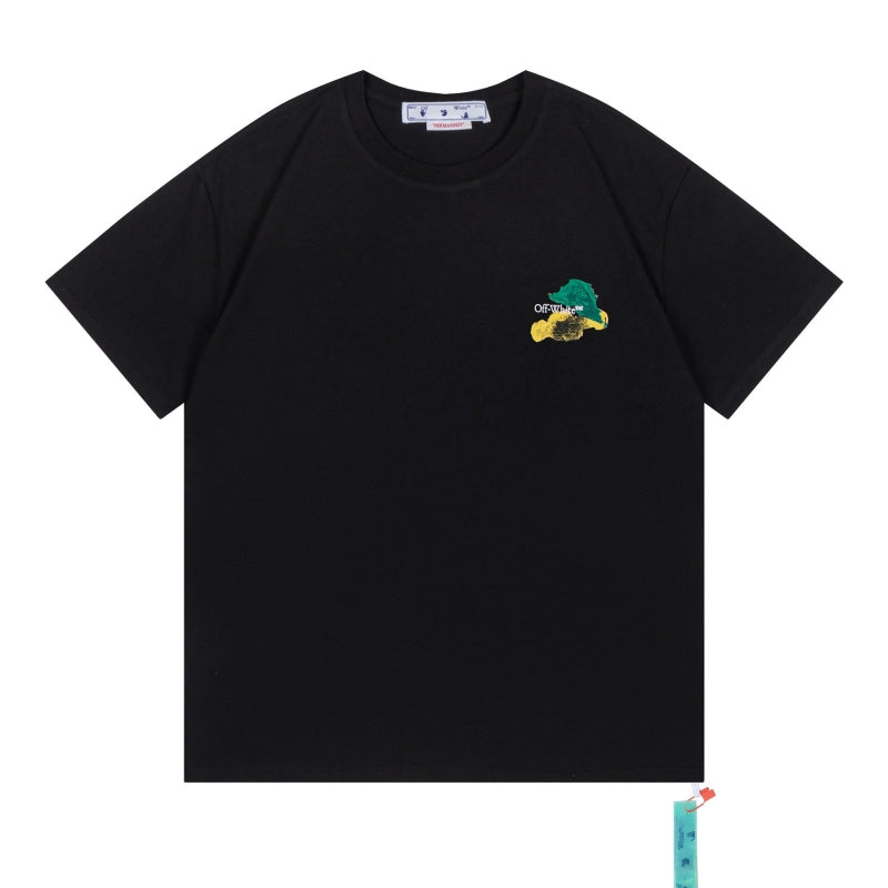 Off-White Industrial Print Graphic T-Shirt