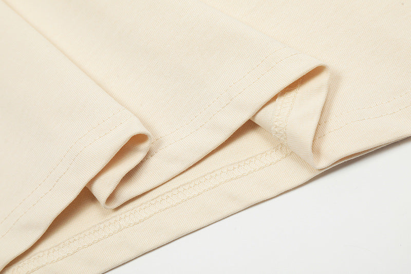 Fear of God x RRR123 Letter Print T-Shirt – Apricot