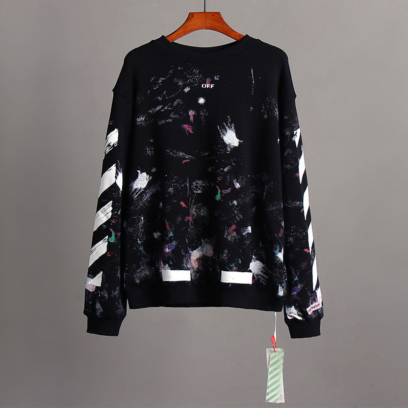 Off-White Classic Crewneck Sweatshirt — Black