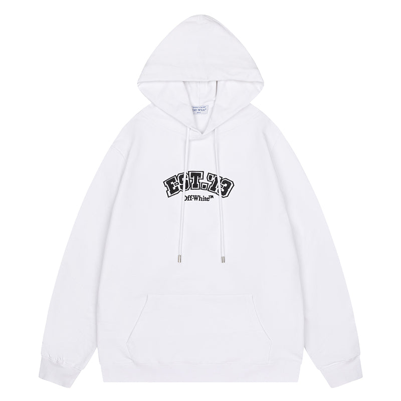 Off-White Sticker Pack All-Over Print Hoodie – Archive Graphic