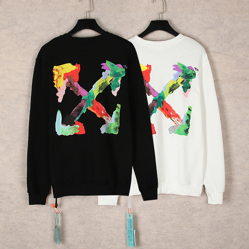 Off-White Colorful Arrows Crewneck Sweatshirt