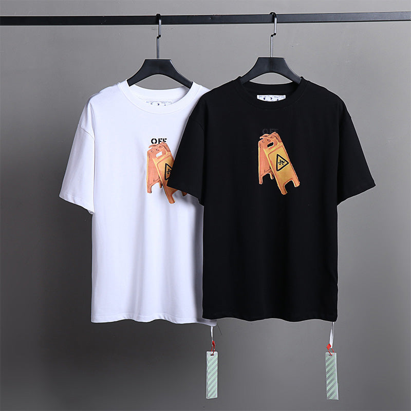 OFF-WHITE "Pascal Skeleton" Girl & Skeleton Graphic T-Shirt