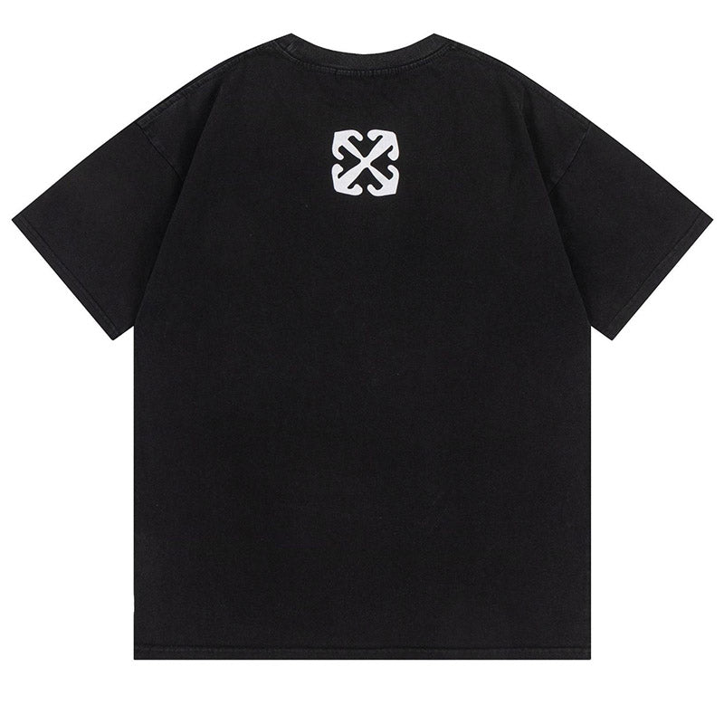 Off-White Blurred Mary Skater T-Shirt — Black