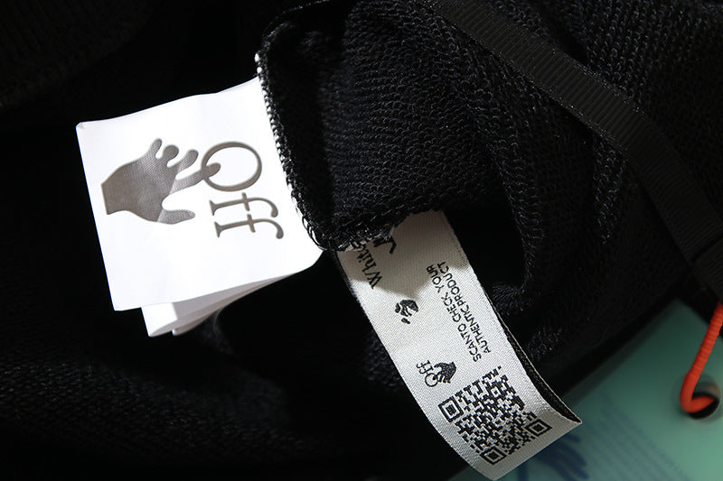Off-White Cartoon Line Character Crewneck Sweatshirt
