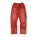 Hellstar Gradient Flame Logo Sports Red Pants