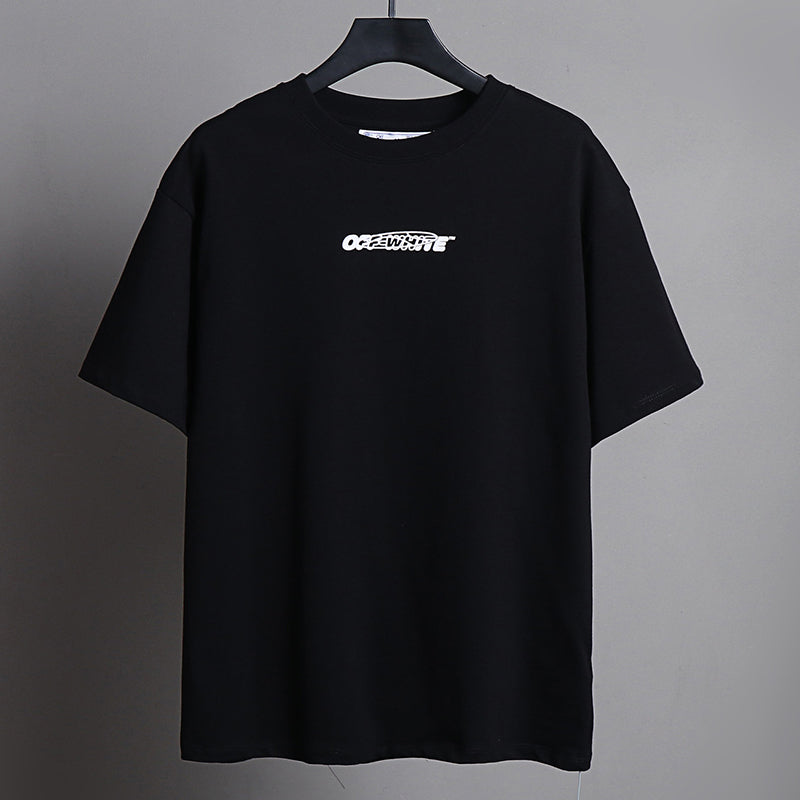 OFF-WHITE Figure Outline Arrow Frame T-Shirt