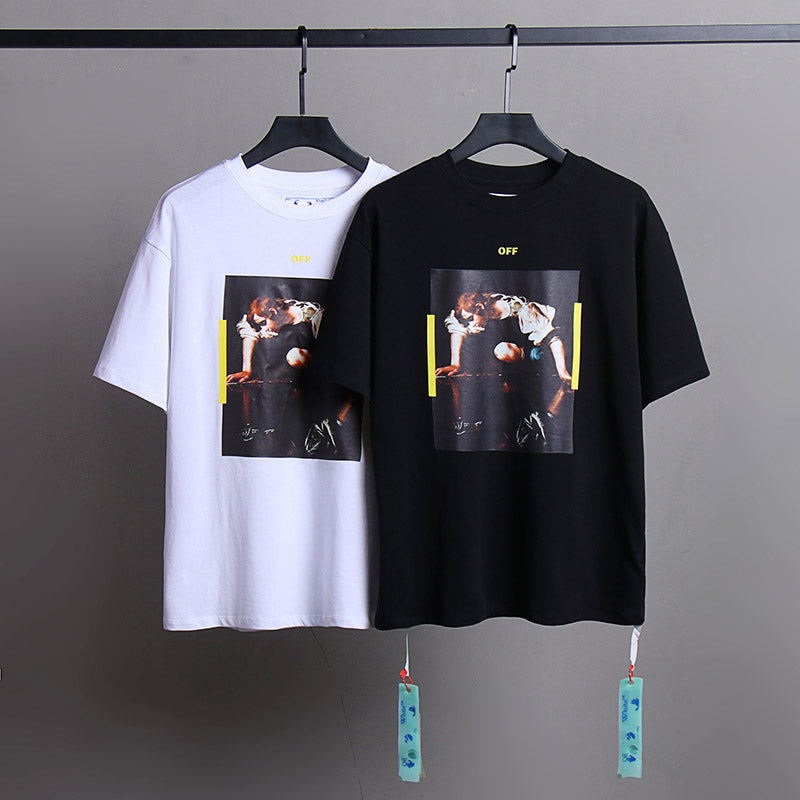 OFF-WHITE Caravaggio Oil Painting Graphic T-Shirt