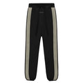 Fear Of God Essentials Side Panel Contrast Sweatpants – Black / Gray Green