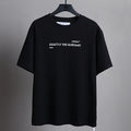 OFF-WHITE "Exactly The Opposite" Mirror Text Graphic T-Shirt