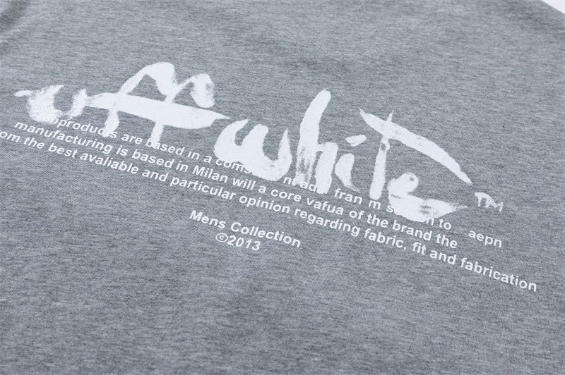 Off-White Graphic T-Shirt (Black/Gray/Red)