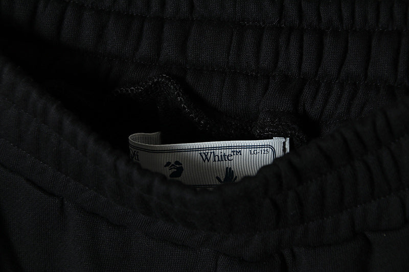 OFF-WHITE Caravaggio Diagonal Stripe Jogger Pants