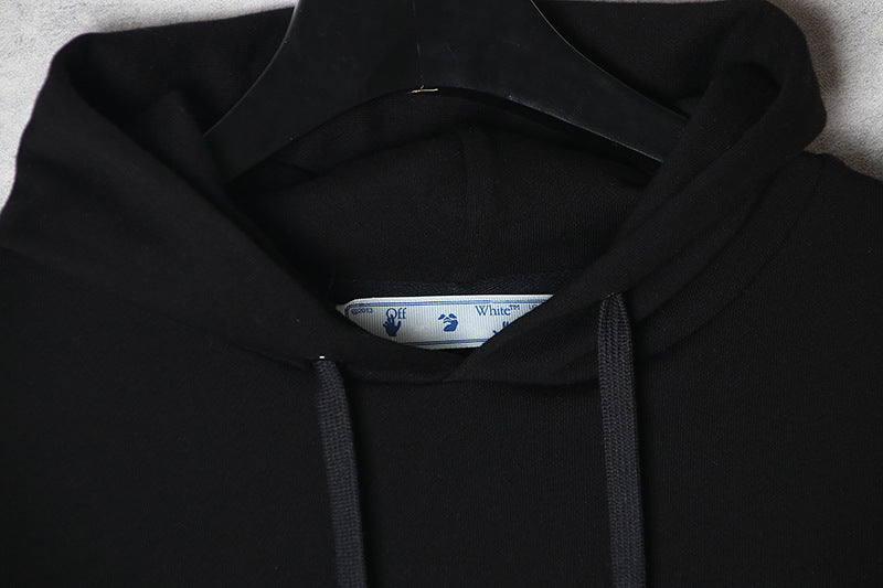 OFF-WHITE Logo Drawstring Hoodie
