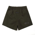Fear of God Essentials Shorts – Black Green / Dark Purple