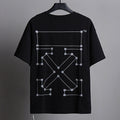 OFF-WHITE Line Dot Arrow Pattern T-Shirt