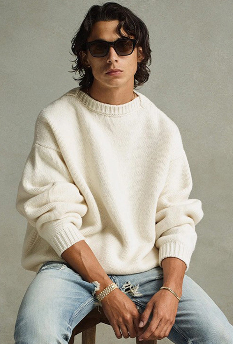 Fear of God ESSENTIALS Oversized Crewneck Sweater