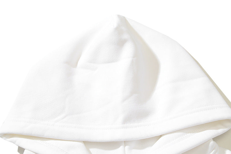 OFF WHITE Hand Arrow Boxy Hoodie – White & Black