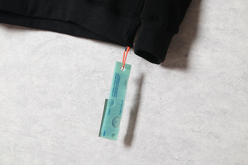 OFF-WHITE Logo Drawstring Hoodie