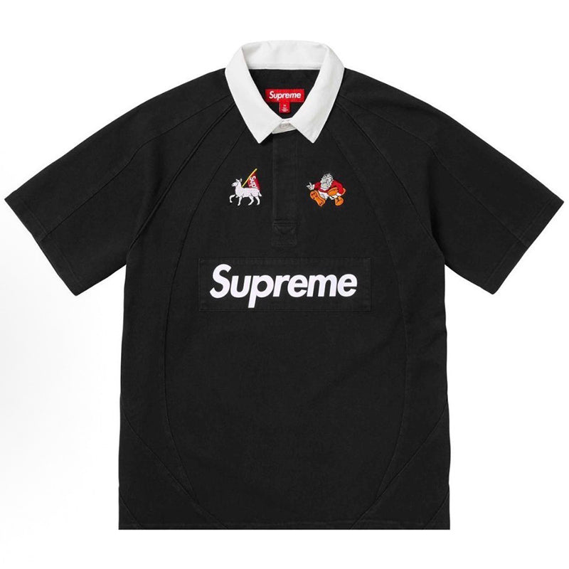 Supreme Short-Sleeve Rugby Polo Shirt