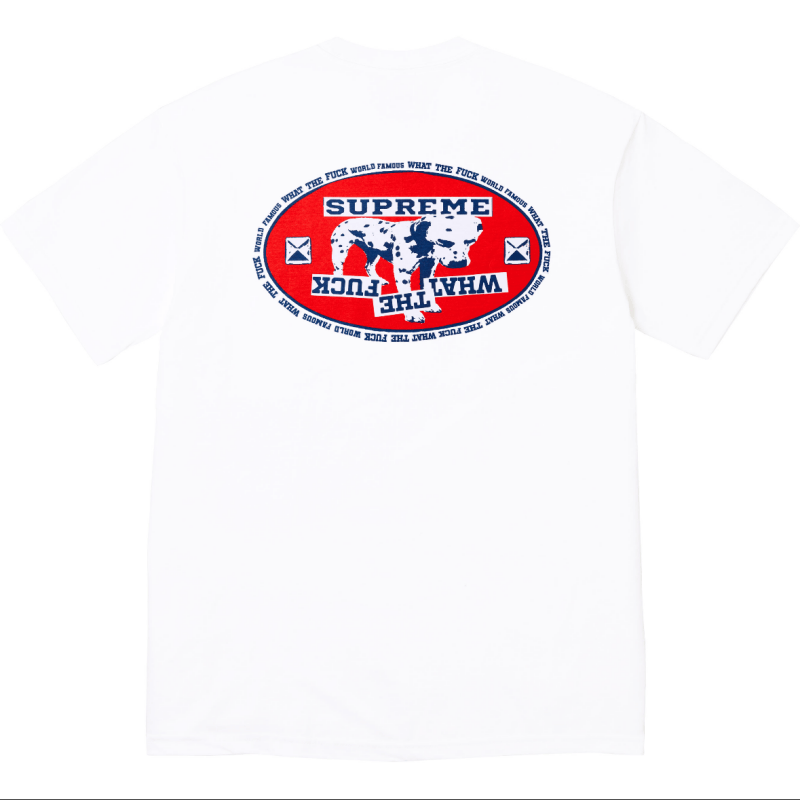 Supreme 25SS Dalmatian Tee – Black / White