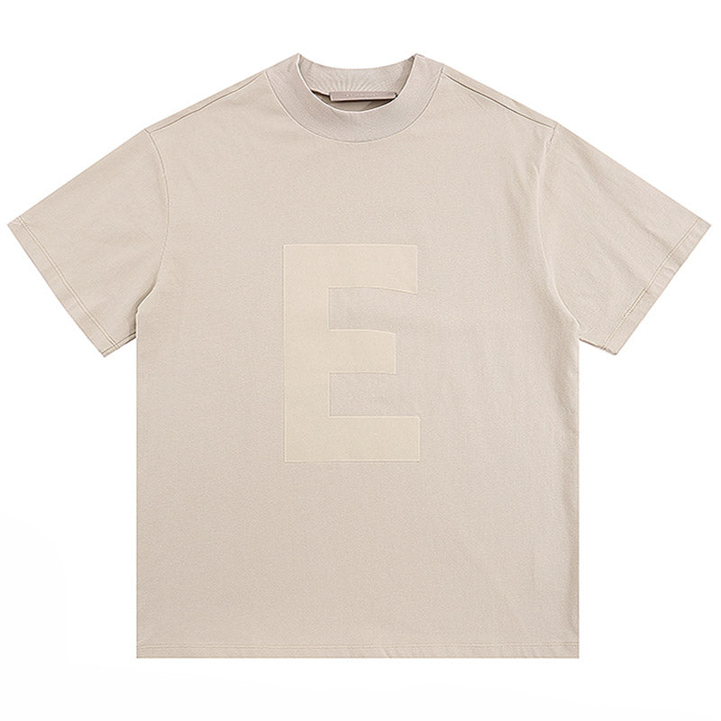 Fear of God Essentials Big E T-Shirt – Black / Gray / Fruit Green