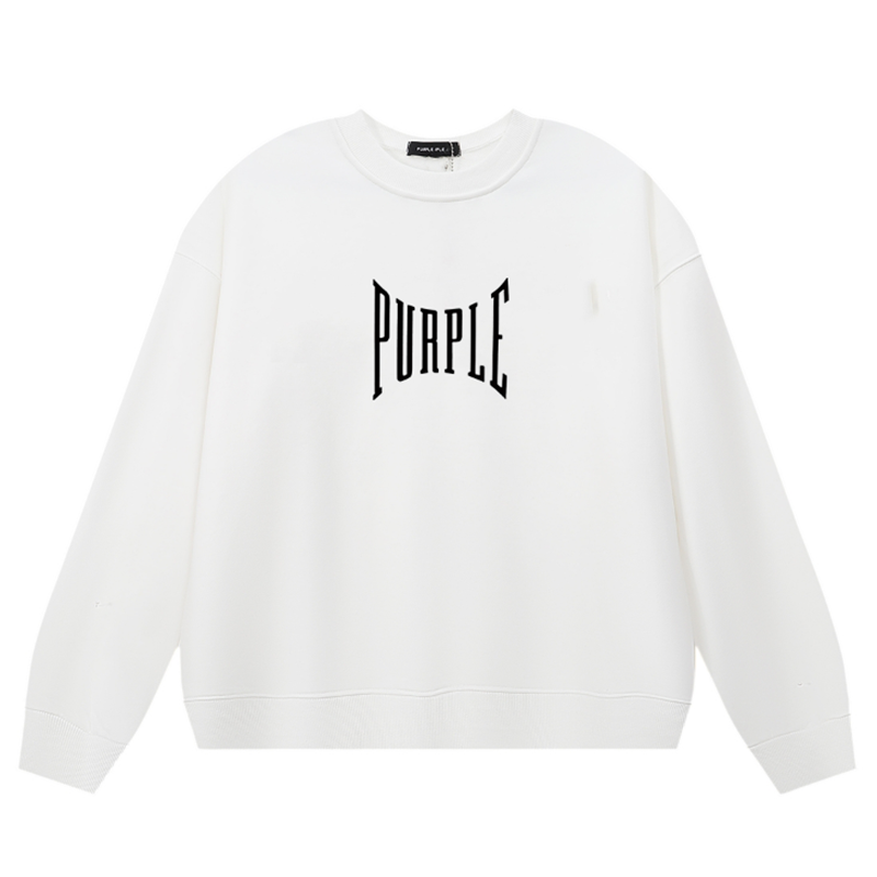 Purple Brand Logo Printed Sweatshirt