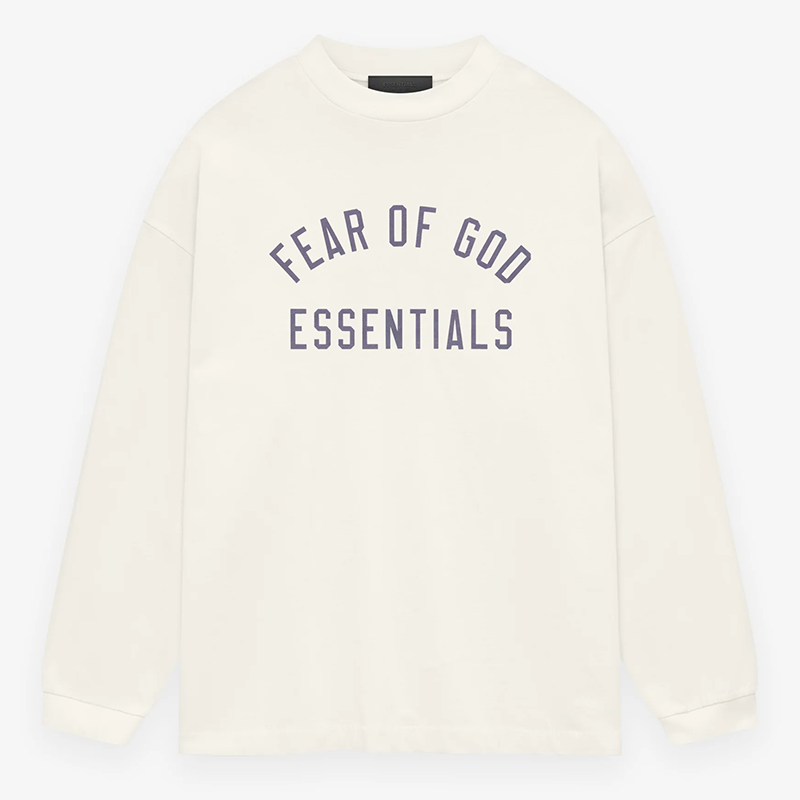 Fear of God Long Sleeve T-Shirt – Black / White