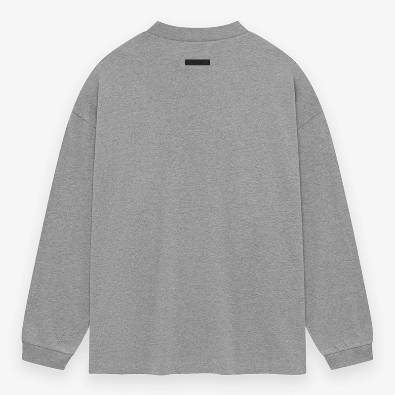 Fear of God Long Sleeve T-Shirt – Grey / Dark Green